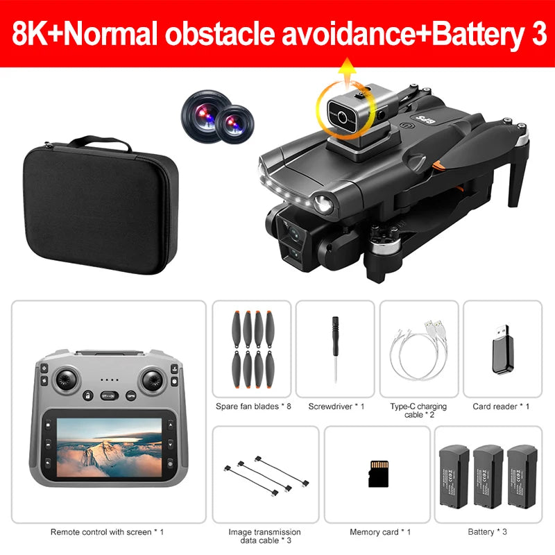 Original V198max Gps Drone 8k Professional Camera Aerial