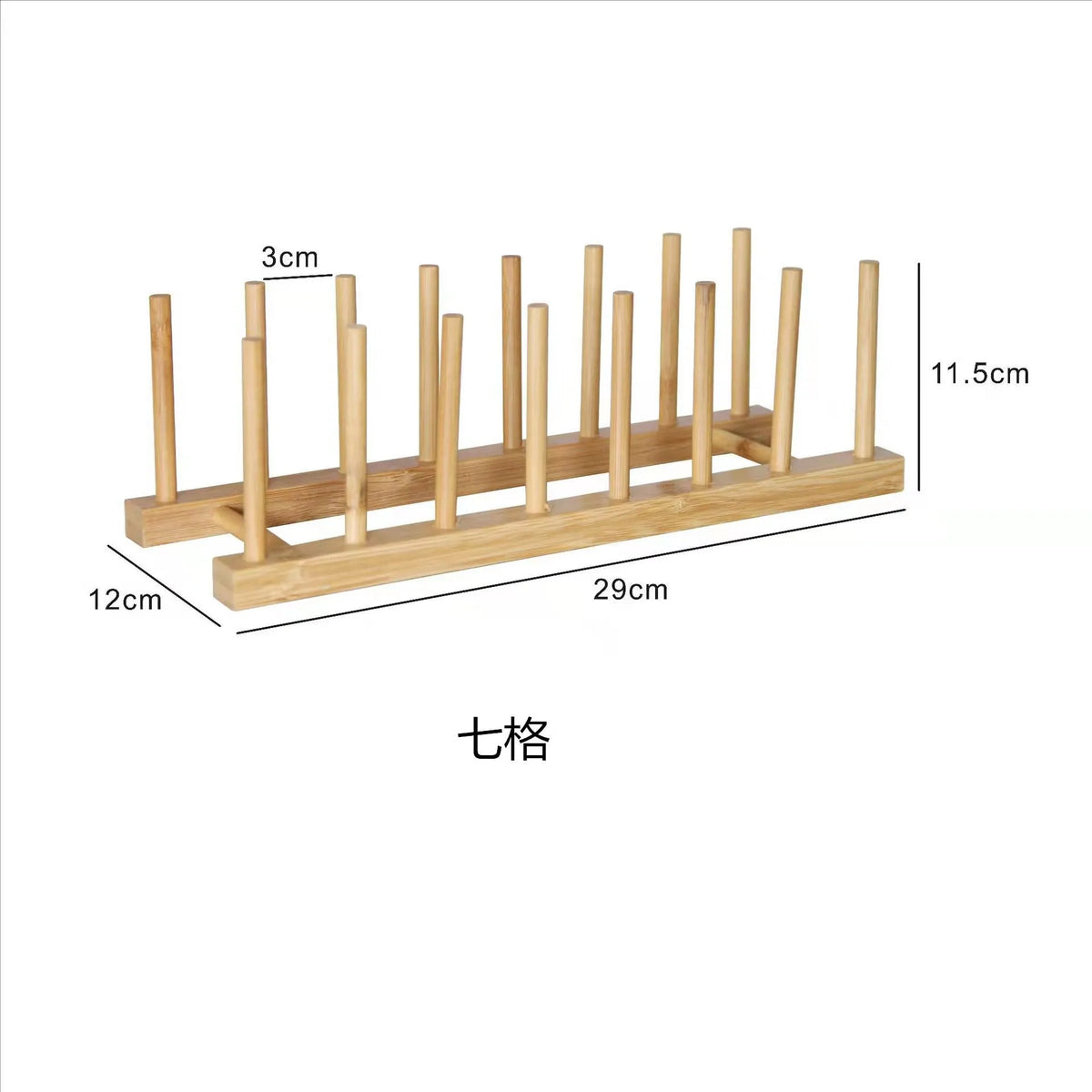 Diy Locker Bamboo Drain Rack Wooden Plate Rack