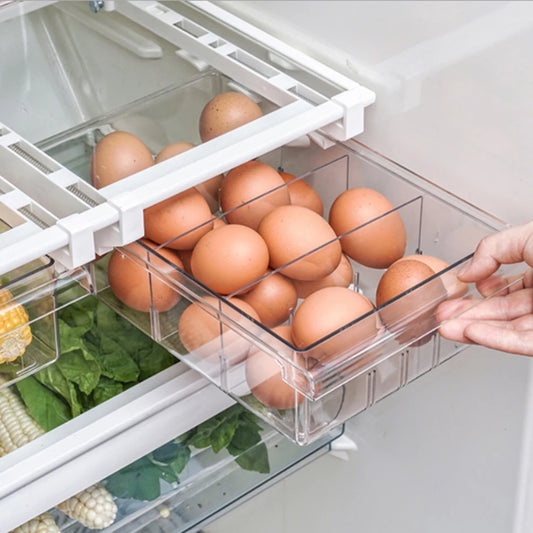 Refrigerator Organizer Storage Box Food Container Plastic