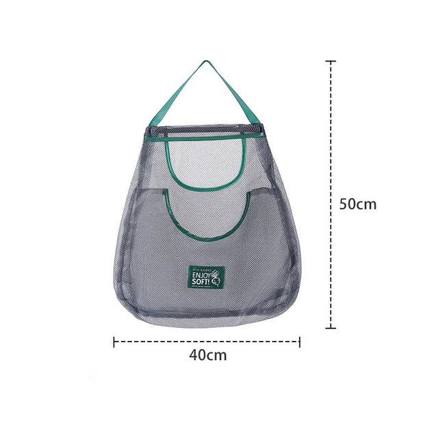 Reusable Storage Bags Hanging Mesh Bag Fruit Vegetable