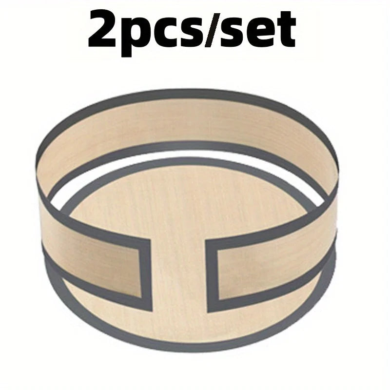 2pcs Reusable Silicone Baking Mats Anti-Adhesive Silicone