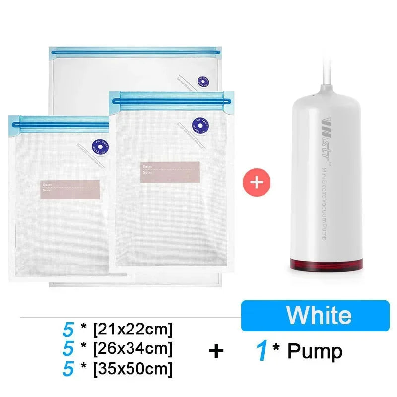 Mini Usb Vacuum Pump Sealer Packing Machine Traveling