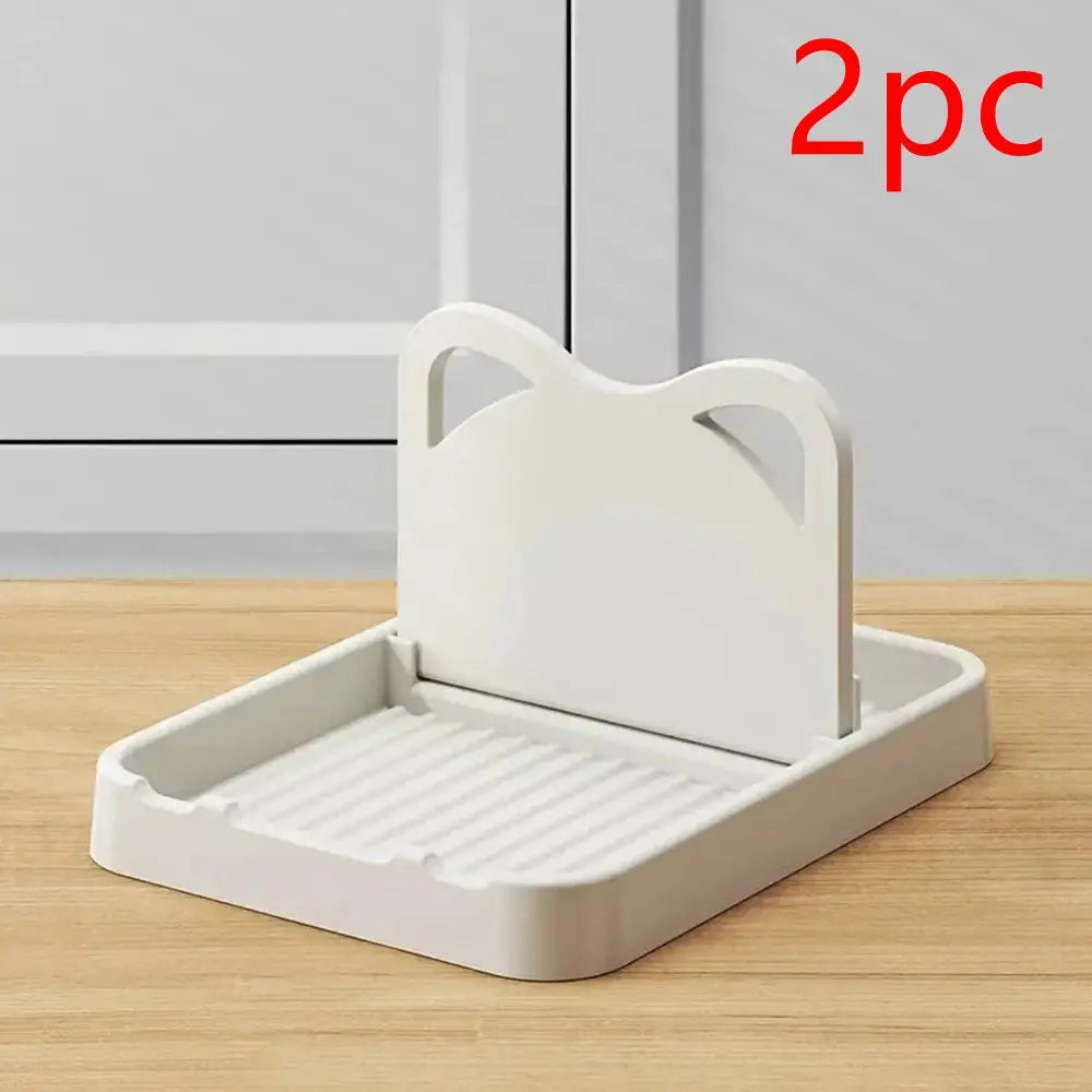 1/2pcs Pan Pot Lid Holder Stand Pan Pot