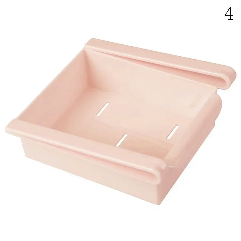 Slide Fridge Freezer Space Saver Organizer Storage Rack