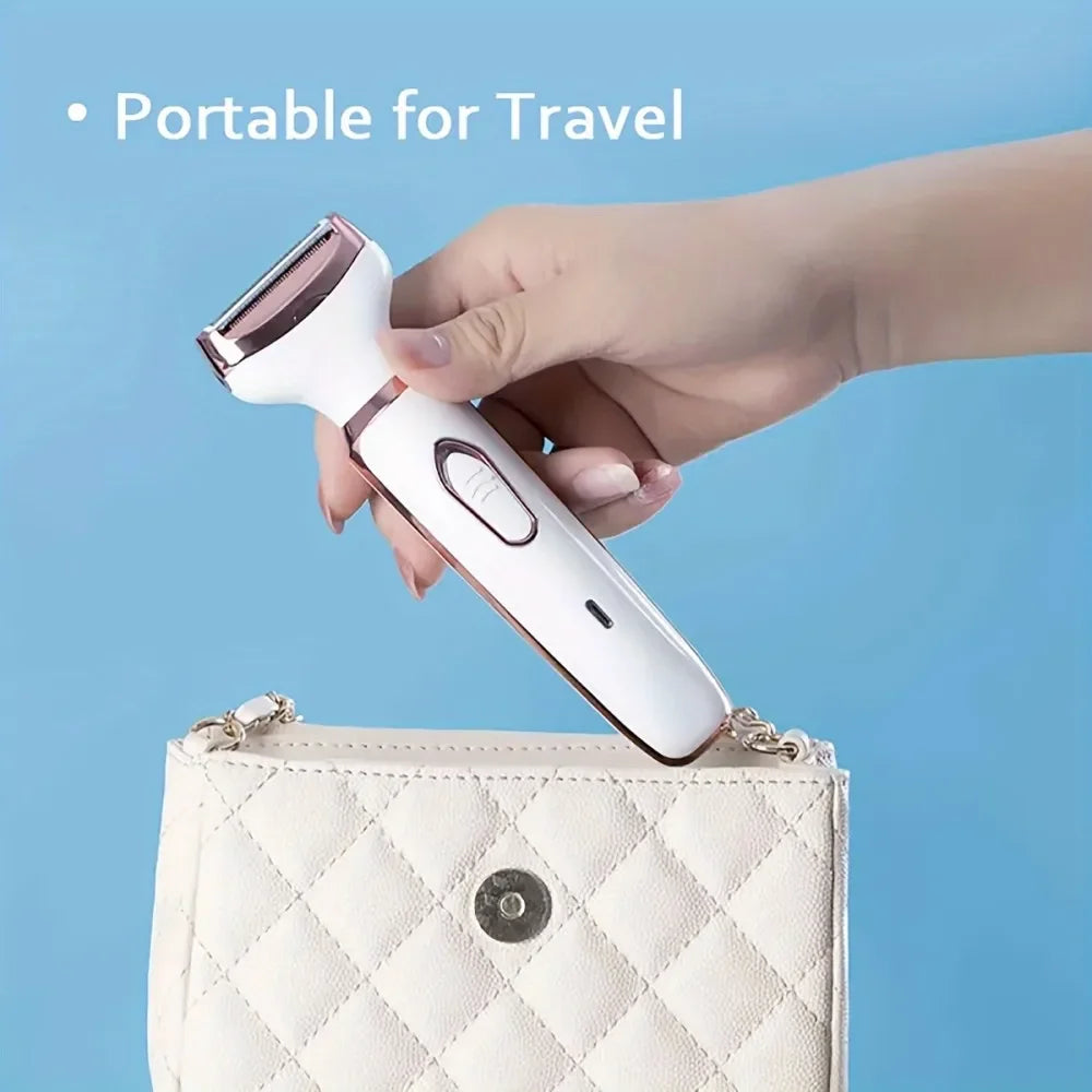 Women Electric Hair Removal Device Electric Epilator Wet
