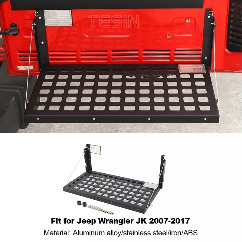 Tesin Car Rear Door Foldable Shelf Tailgate Table