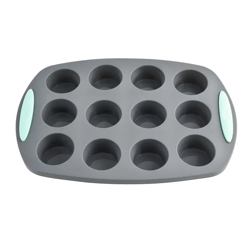 Silicone Fluted Cake Pans Non-Stick Oven Baking Pans