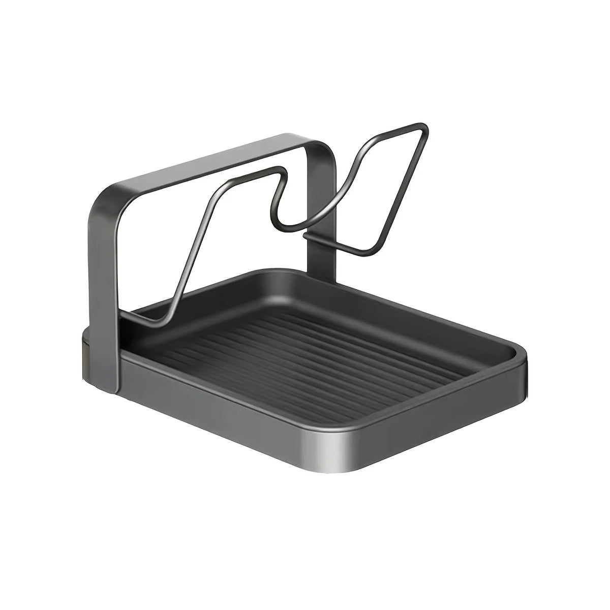 Pot Lid Storage Rack U-Shaped Slots Countertop Rack
