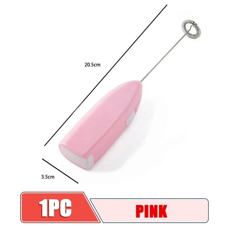 Mini Electric Whisk Foamer Blender Wireless Coffee Whisk