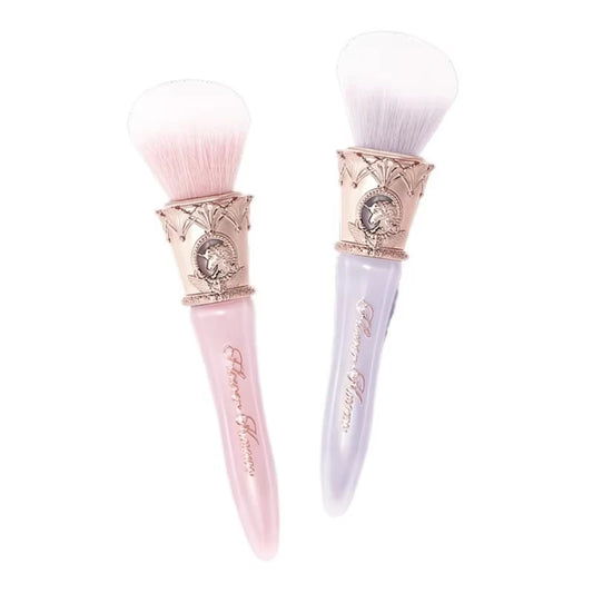 Luxury Crystal Flower Knows Blush Brush Ultra Soft