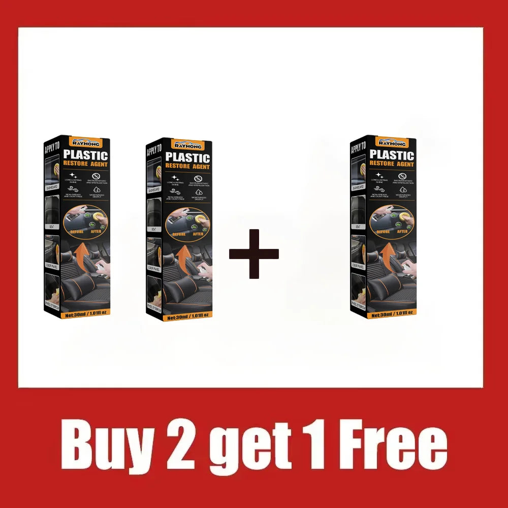 Car Plastic Restorer Back To Black Gloss Plastic
