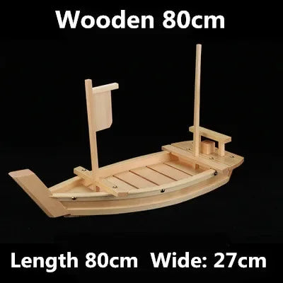 Big 40cm To 90cm Japanese Cuisine Sushi Boats
