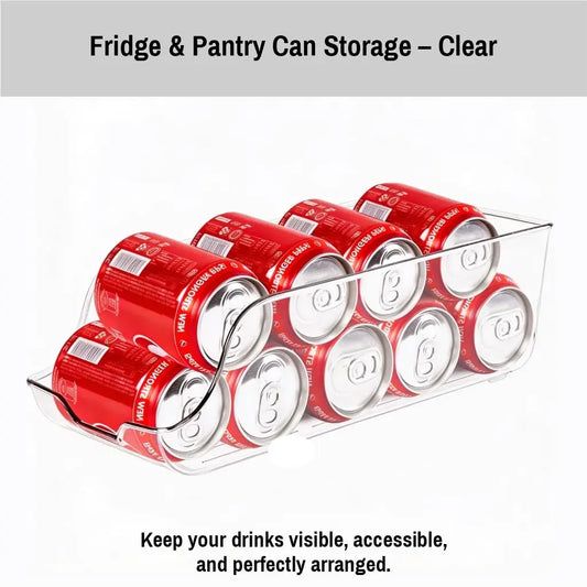 Pull-Out Refrigerator Organizer Drawer Clear Fridge Storage Bin
