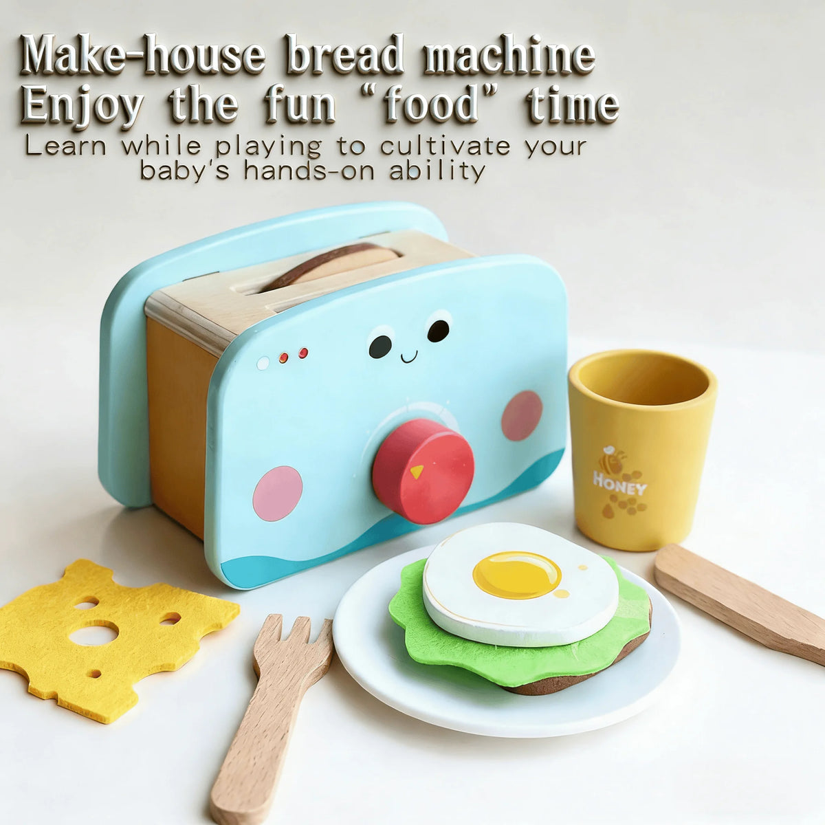 Hands-On Kids Helper Realistic Play Food & Interactive