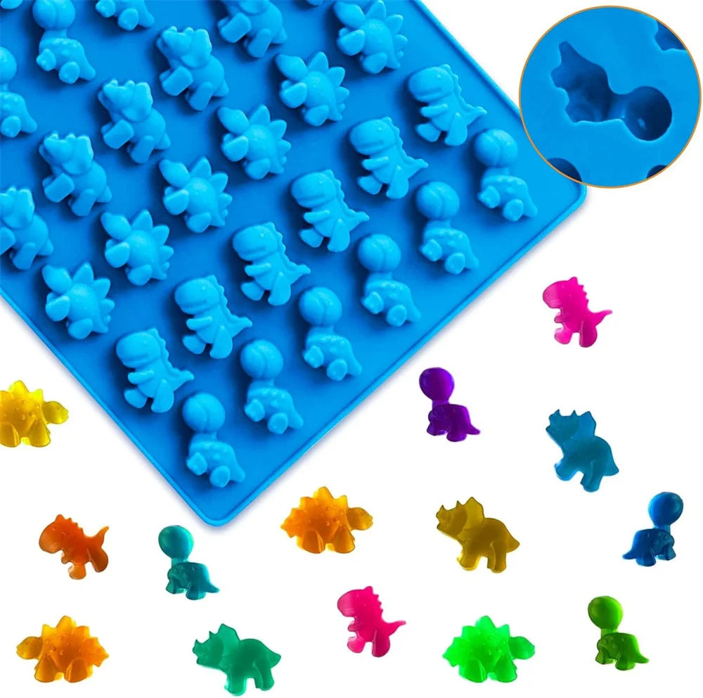 6pcs Candy Silicone Moulds Dropper Candy Gummy Molds
