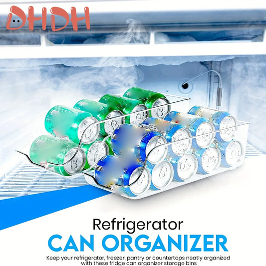 Refrigerator Storage Box Fridge Organizer Storage Cans Soda