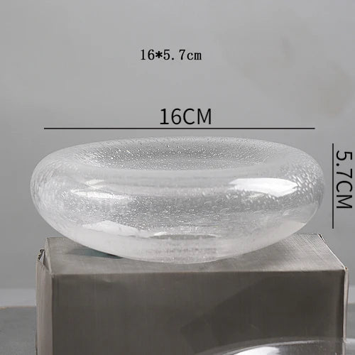 French-Style Western Food Double-Glazed Dessert Plate High-End