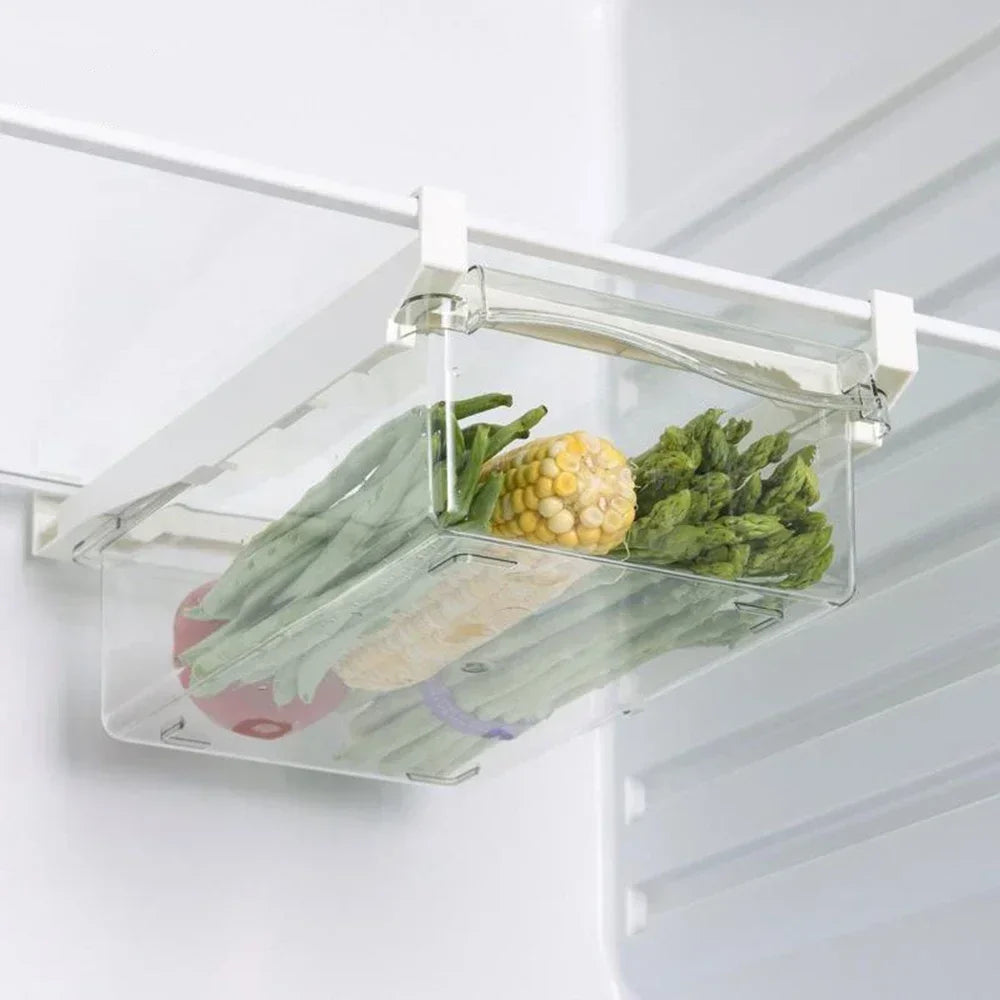 Transparent Fridge Organizer Fruit Egg Refrigerator Storage Box