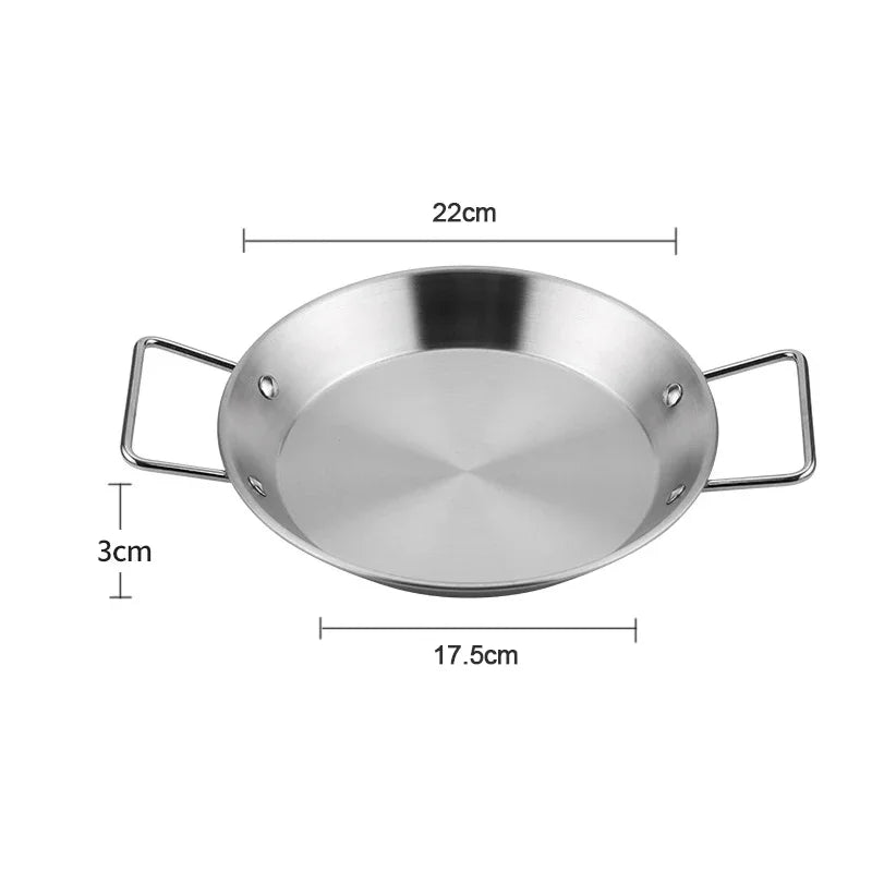 Paella Pan Smart Utensils Kitchenware Skillet Frying Stove