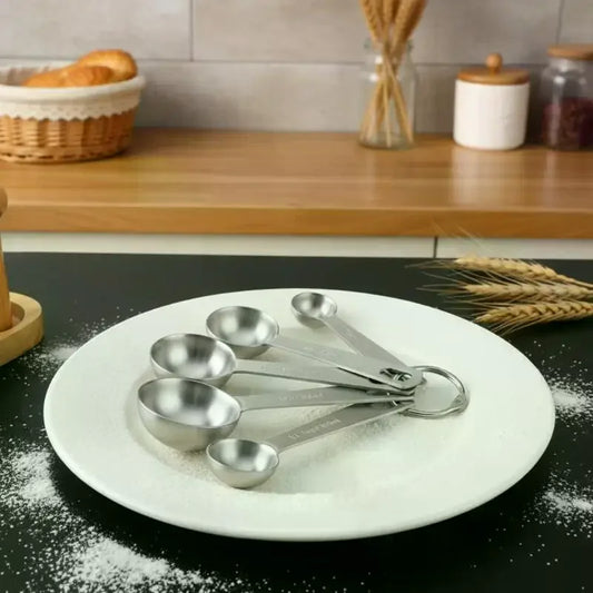 Stainless Steel Measuring Spoon 1/5/6 Scale Measuring Ruler
