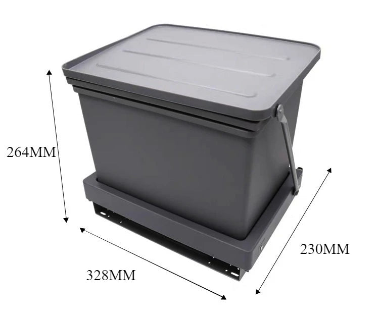 Sink Cabinet Door Connect Waste Bins Creative Waterproof