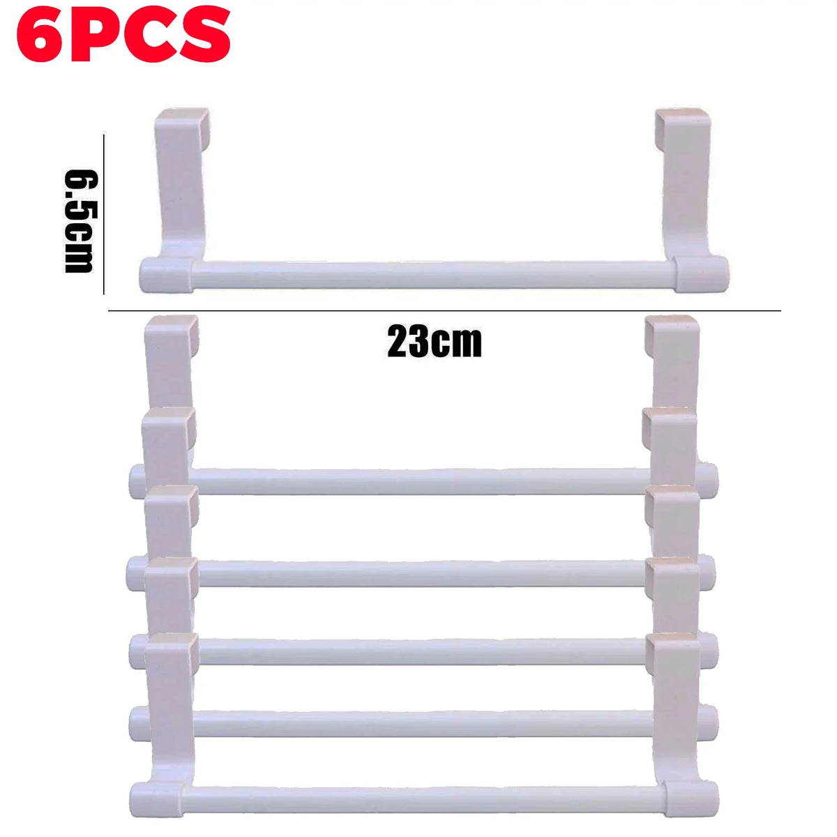 Stainless Steel Towel Rod Rack No Punch Door
