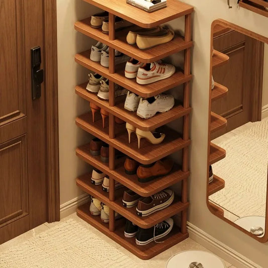 Organizer Shelf Shoe Rack Designs Space Saving Luxury