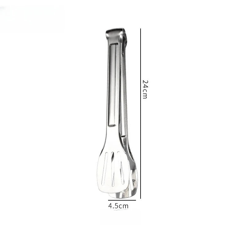 Stainless Steel Food Tongs Barbecue Tongs Meat Salad