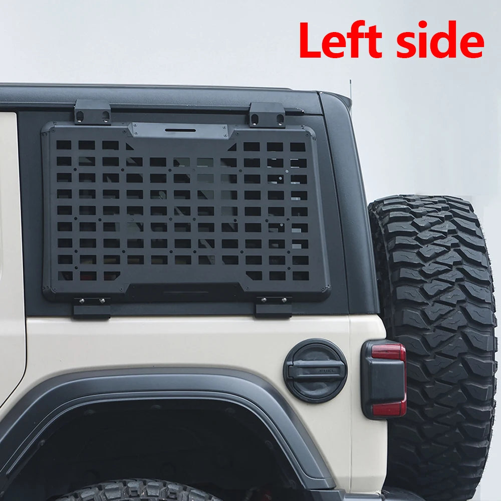 Rear Window Molle Panel Modular Cargo Organizer Storage