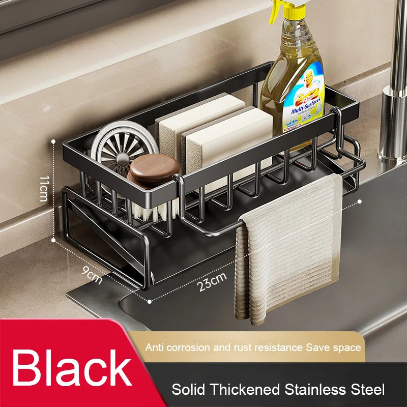 Sink Cleaning Storage Rack Drain Organizer Sponge Cleanser