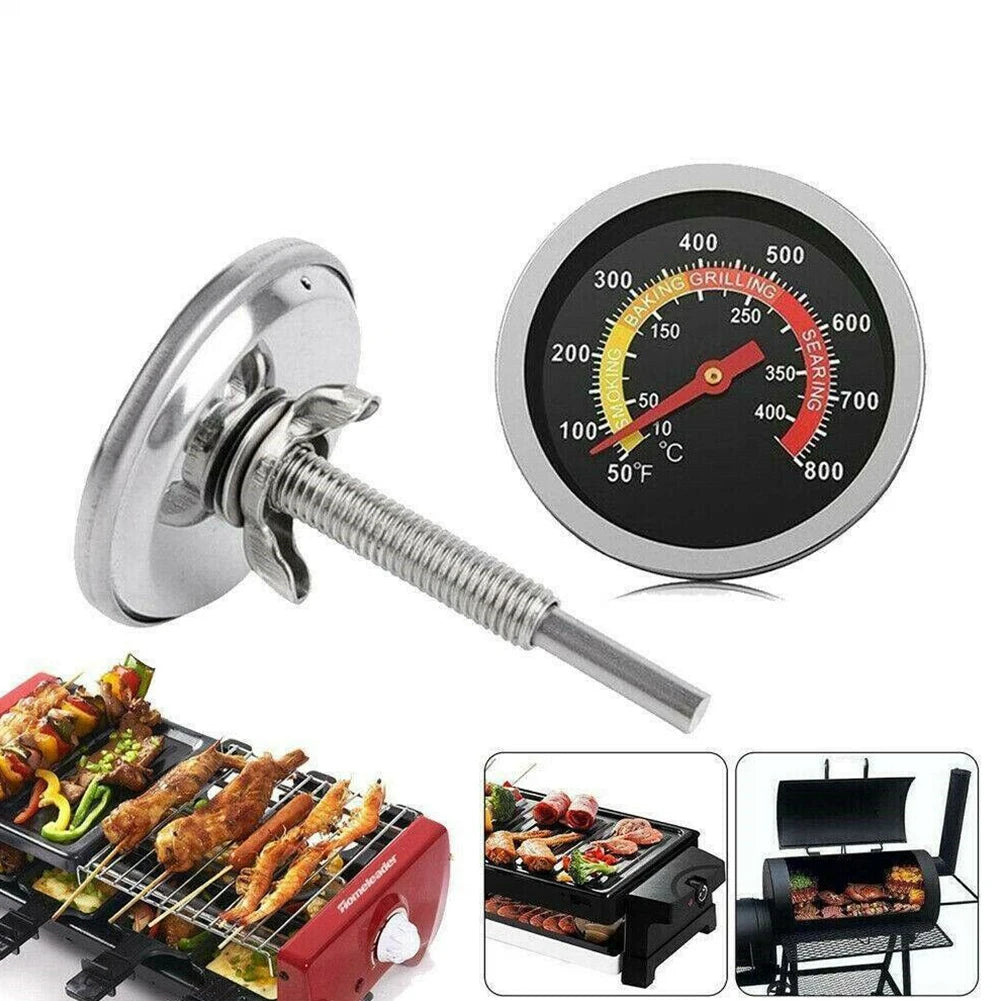 1pc Barbecue Thermometer Oven Temp Gauge 10 400