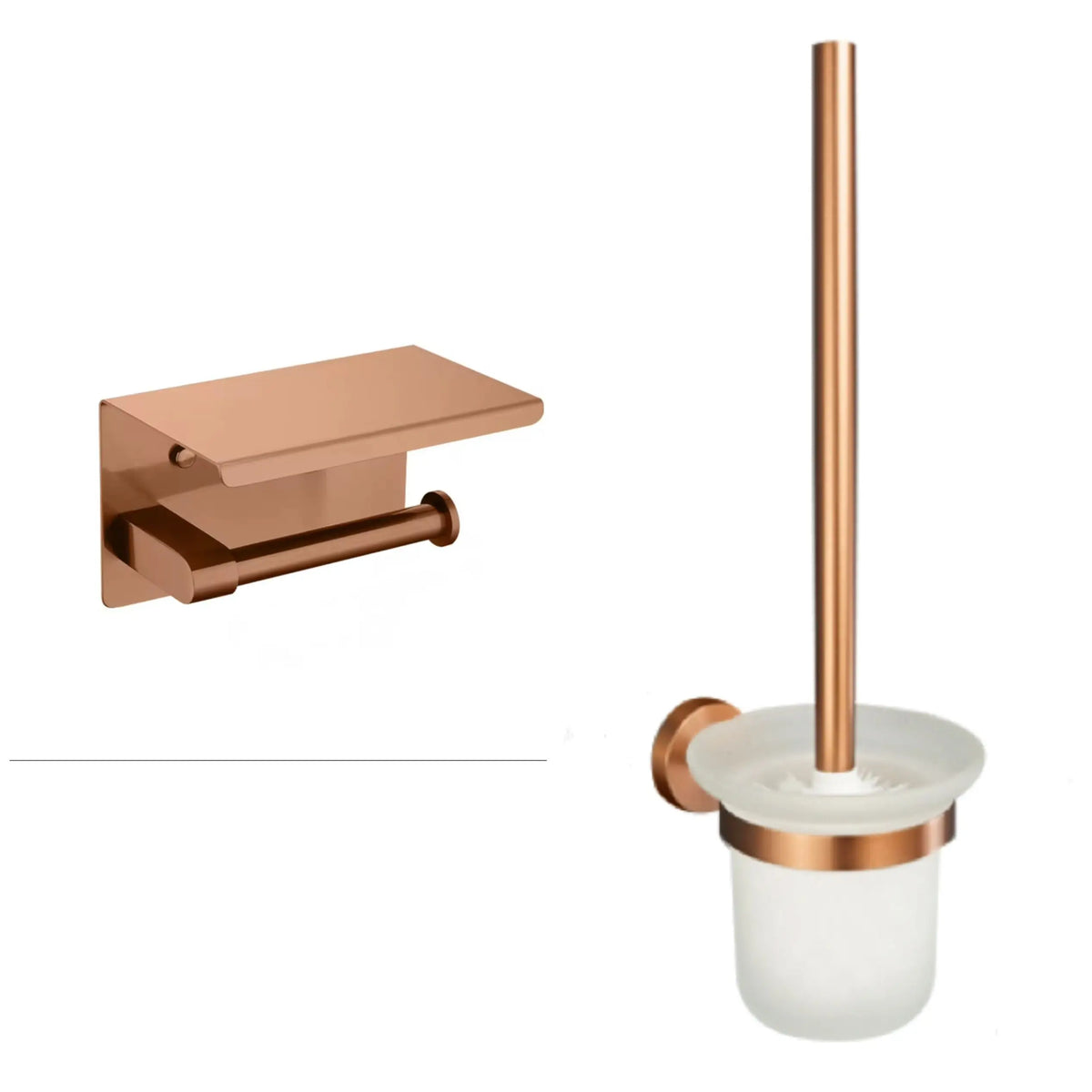 High Quality Brushed Rose Gold Bathroom Pendant Towel