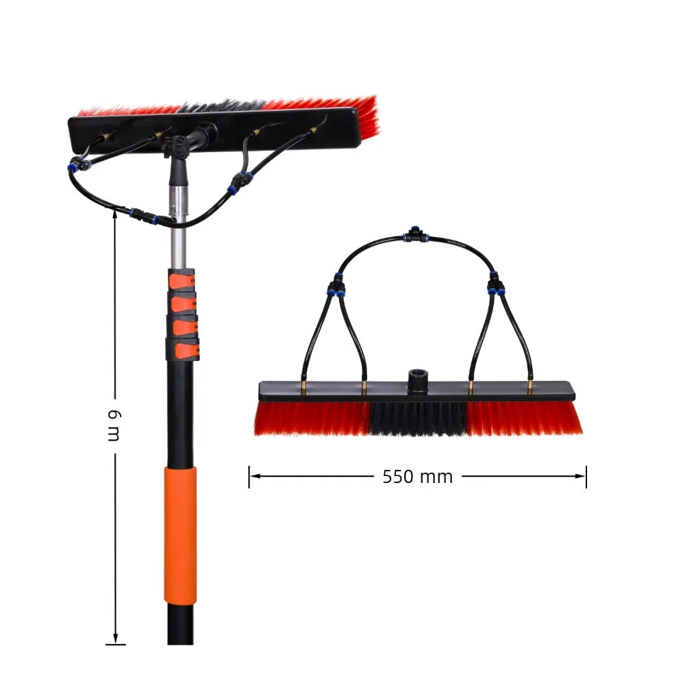Solar Photovoltaic Panel Glass Curtain Wall Cleaning Brush