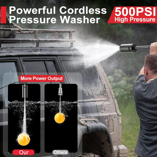 Eafc Cordless High Pressure Cleaning Car Washer 100bar