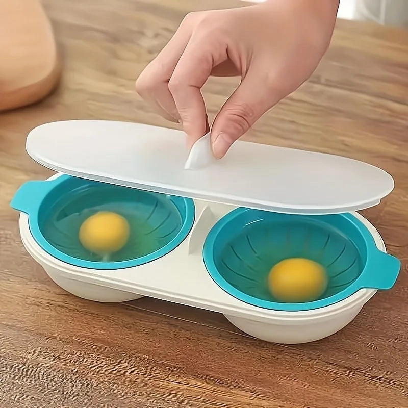 Creative Egg Poacher Food Grade Pans Double Cup