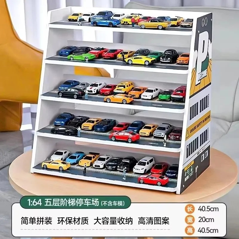 Collector 1/64 Trapezoidal Parking Lot Storage Rack Alloy
