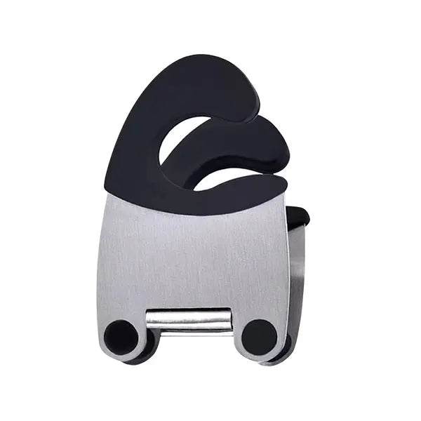 Stainless Steel Pot Clip Holder Spoon Rest Anti-Scald