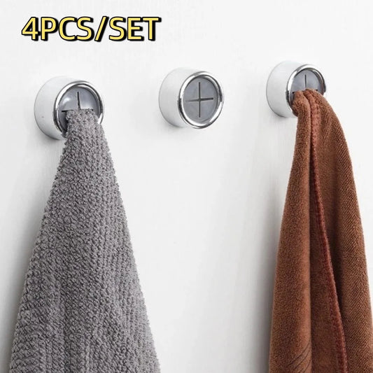 Pieces Round Dishcloth Clip Self Adhesive Wall Mounted