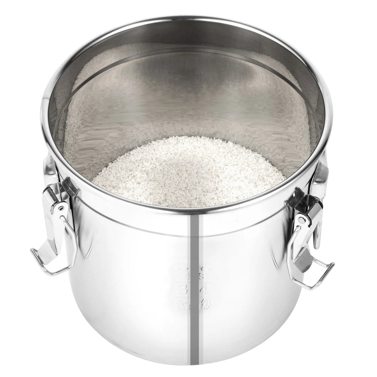 Bymaocar 12l 304 Stainless Steel Cereal Container Metal