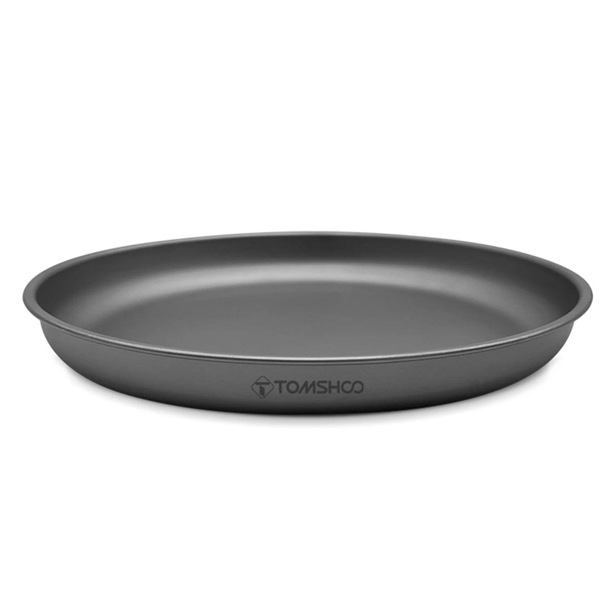 Tomshoo 1000/1500ml Lightweight Titanium Frying Pan Dinner Fruit