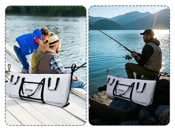 Goture Insulate Fishing Cooler Bag Waterproof 500d Pvc