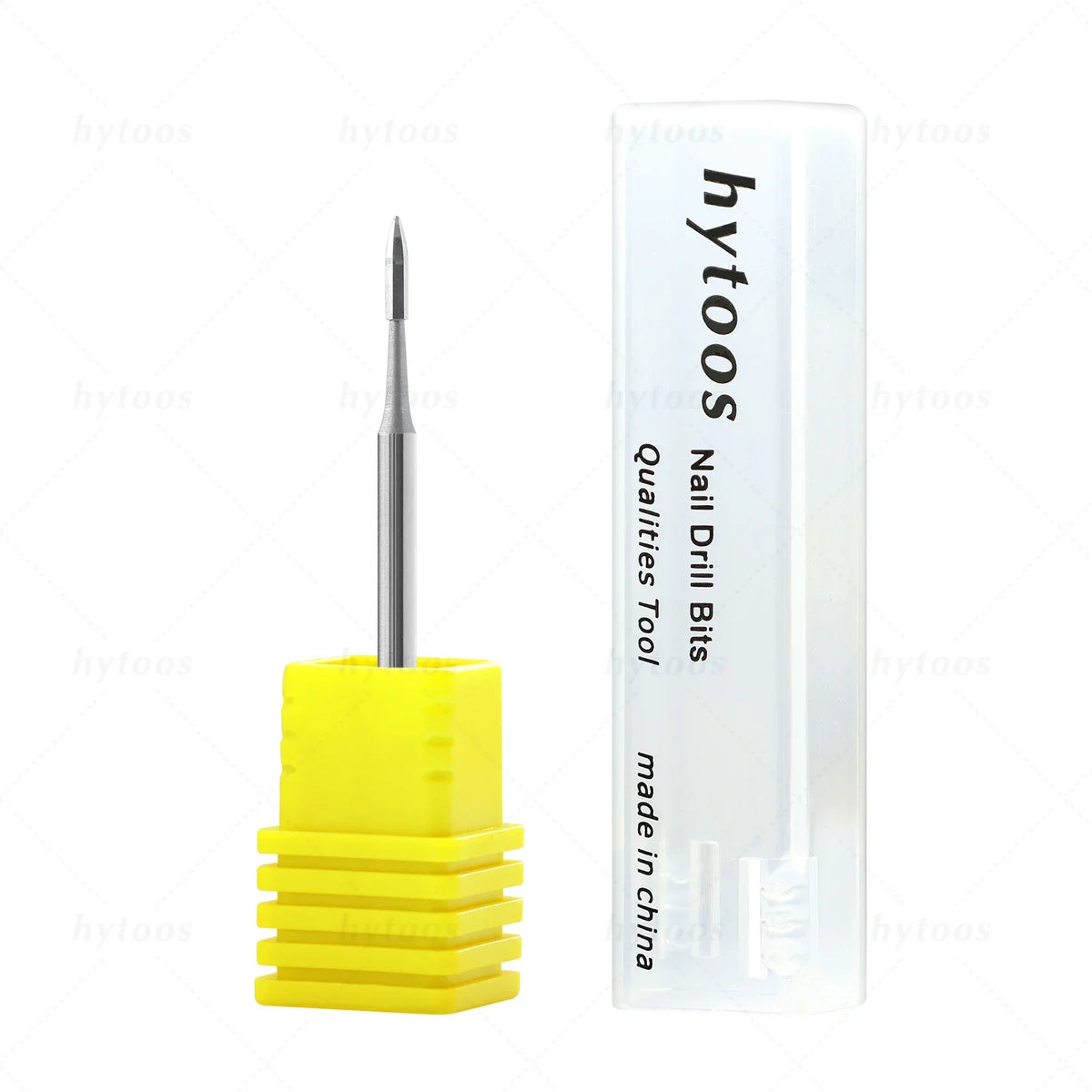 Hytoos Hexagon Carbide Nail Drill Bits Cuticle Cleaner