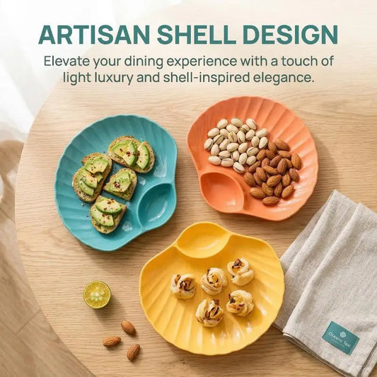 Dish Plastic Dumpling Plate Vinegar Discs Vinegar Dishes
