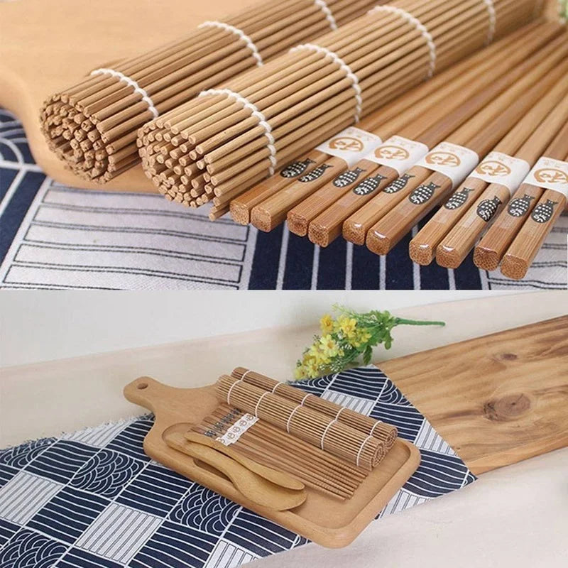 9pcs/Set Diy Sushi Maker Rice Mold Making Kit