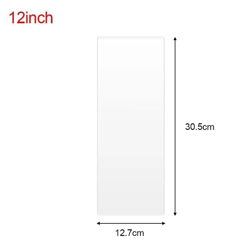 Transparent Cream Scraper Cake Making Scraper Rectangular Acrylic