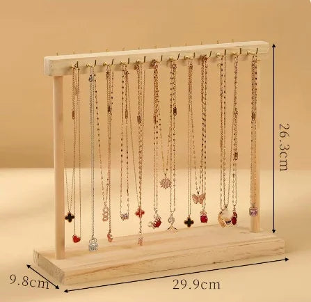 Chains Earrings Bracelets Showcase Storage Rack Jewelry Organizer