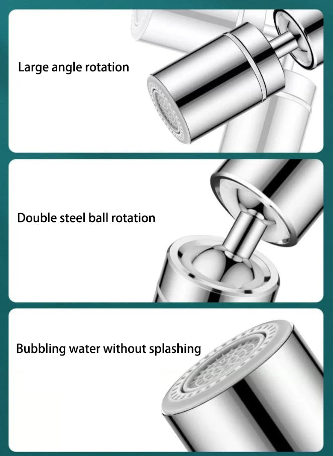Faucet Extender Anti-Splash Water Sink Universal Joint