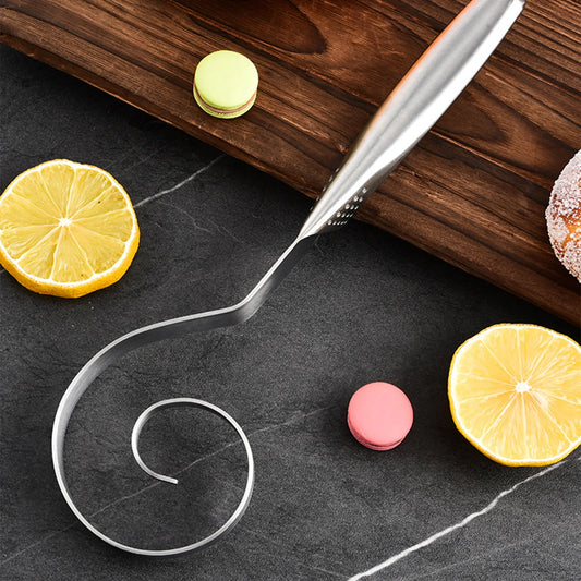 Danish Dough Whisk Stainless Steel Handheld Bread Blender