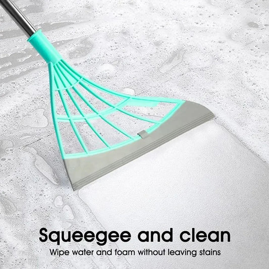 Silicone Scraper Broom Magic Wiper High Place Glass