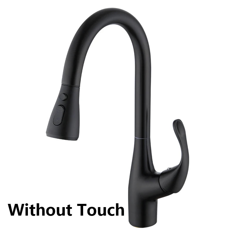 Brushed Nickel Touch On Faucet Quality Brass Cold